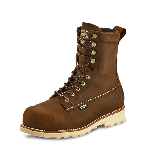 Irish Setter, Wingshooter ST, Men's, 8", Waterproof, Non-Metallic Safety Toe, Work Boot, Gaucho