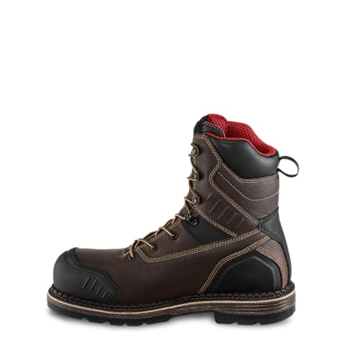Irish Setter, Edgerton XD, Men’s, 8", Waterproof, Non-Metallic Safety Toe (CSA), Work Boot, Brown