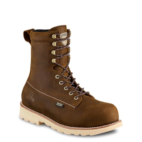 Irish Setter, Wingshooter ST, Men's, 8", Waterproof, Non-Metallic Safety Toe, Work Boot, Gaucho