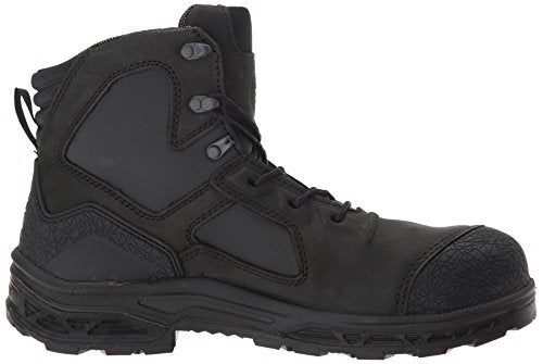 Irish Setter, Kasota, Men’s, 6", Waterproof, Non-Metallic Safety Toe, Work Boot, Black, 12 D (Medium)