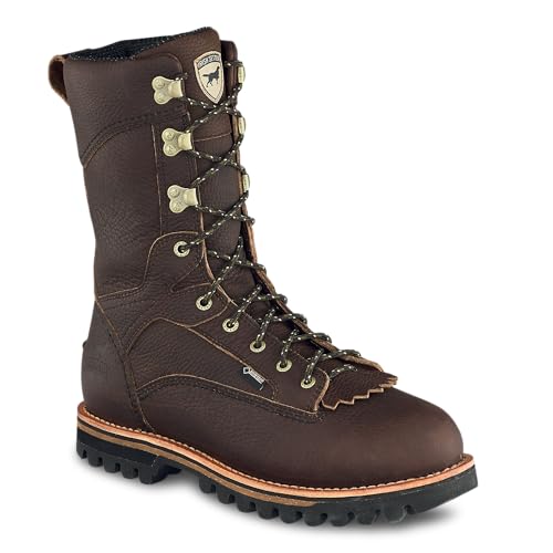 Irish Setter, Elk Tracker, Men’s, 12", Waterproof, Insulated 1000g, Hunting Boot, Brown