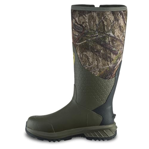 Irish Setter, MudTrek, Unisex, 17", Waterproof, Adjustable Full Fit, Hunting Boot, Mossy Oak Country DNA, 4 E (Wide)