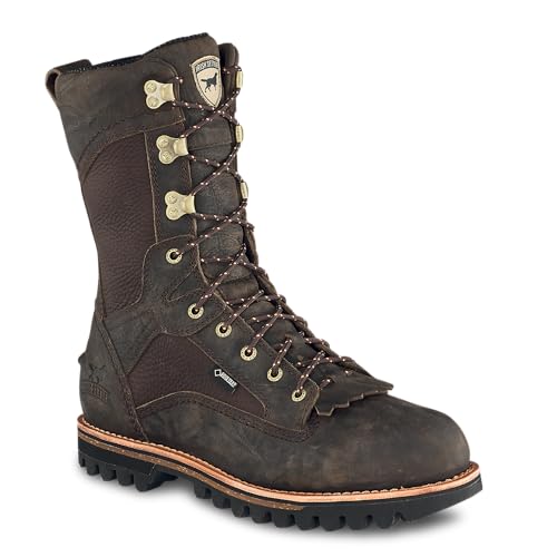 Irish Setter, Elk Tracker, Men’s, 12", Waterproof, Insulated 200g, Hunting Boot, Brown