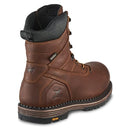 Irish Setter, Edgerton, Mens, 8", Waterproof, Non-Metallic Safety Toe, Work Boot, Brown