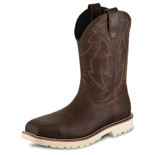 Irish Setter, Kittson, Men's, 11", Steel Safety Toe, Work Boot, Brown