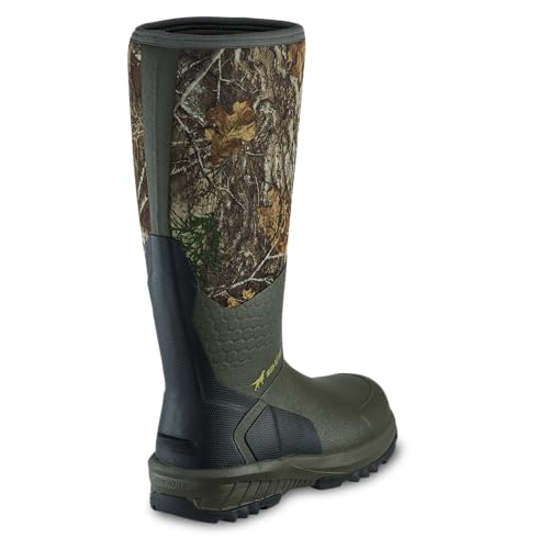 Irish Setter, MudTrek, Unisex, 17", Waterproof, Full Fit, Hunting Boot, Realtree Edge, 5 E (Wide)