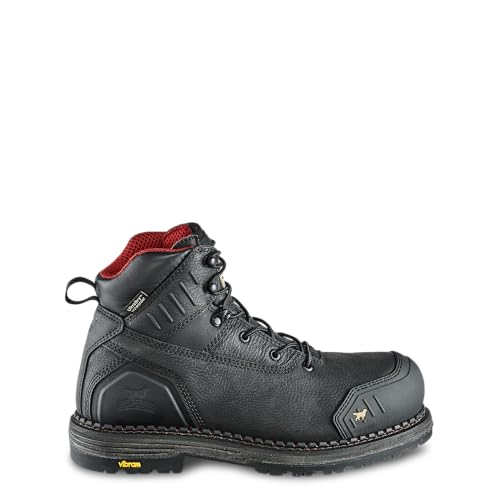 Irish Setter, Edgerton XD, Men’s, 6", Waterproof, Non-Metallic Safety Toe, Work Boot, Brown