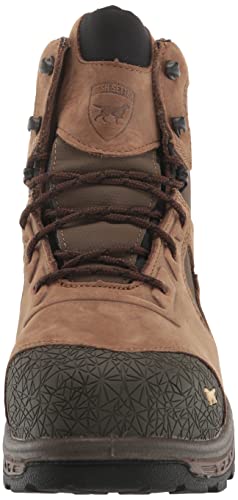 Irish Setter, Kasota, Men’s, 6", Waterproof, Non-Metallic Safety Toe & Internal Metguard, Work Boot, Brown