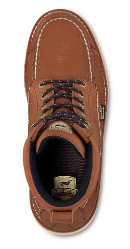 Irish Setter, Wingshooter, Men’s, 7", Waterproof, Hunting Boot, Amber
