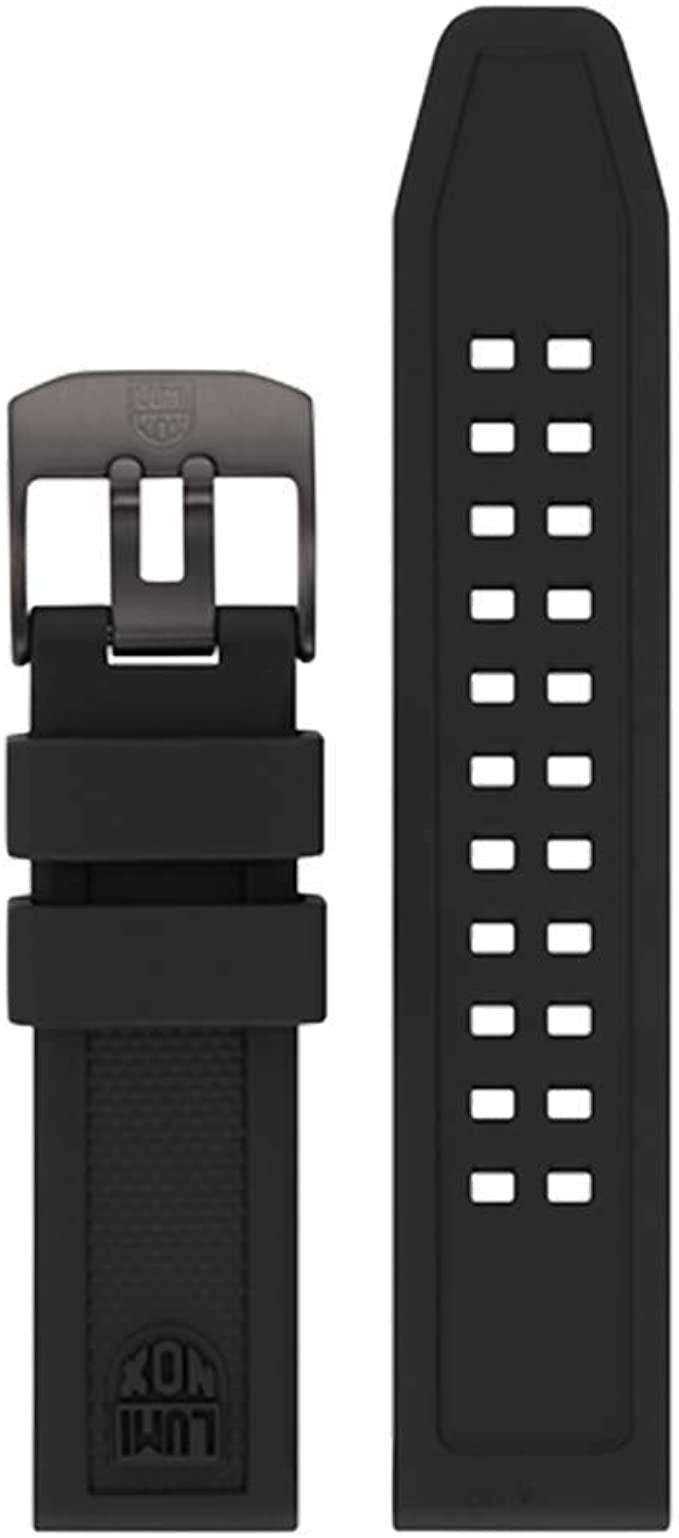 Luminox Men's 7050 Navy SEAL Colormark Series Black Polyurethane Watch Band