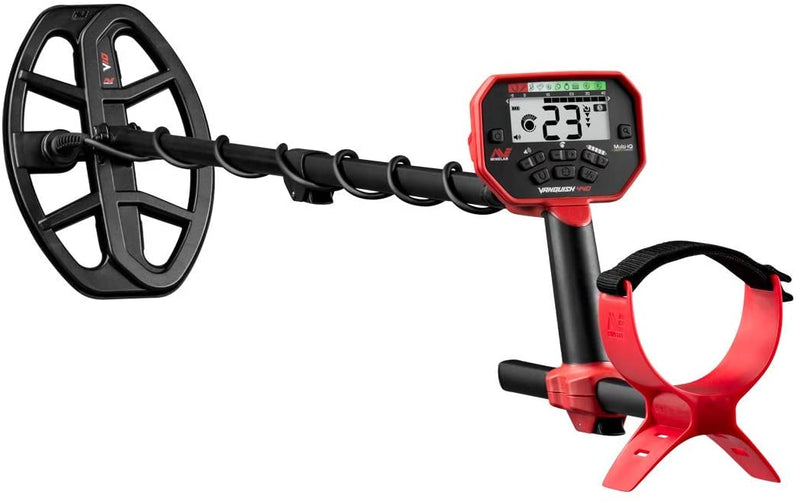 Minelab Vanquish 440 Metal Detector with V10 10”x 7” Double-D Waterproof Coil