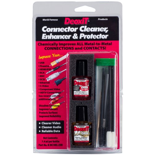 DeoxIT®/DeoxIT® Gold Audio/Video/Data Connector Cleaner, Enhancer & Protector Kit