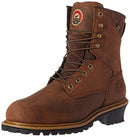 Irish Setter, Mesabi, Men’s, 8", Waterproof, Insulated 600g, Steel Safety Toe, Logger Boot, Brown