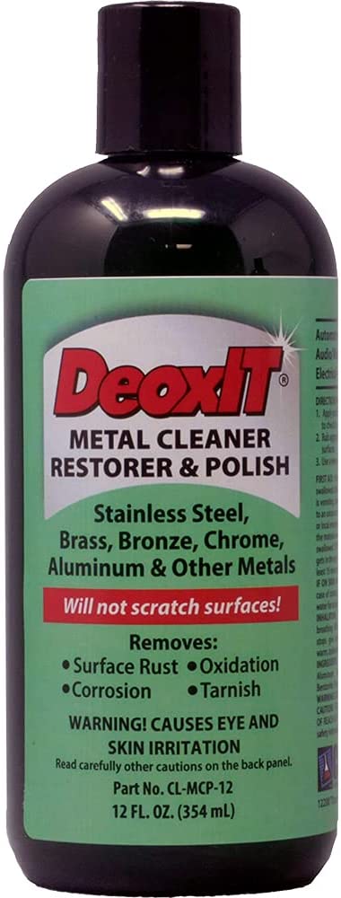 CAIG Labs., DeoxIT METAL CLEANER, RESTORER & POLISH,  354 mL Cream