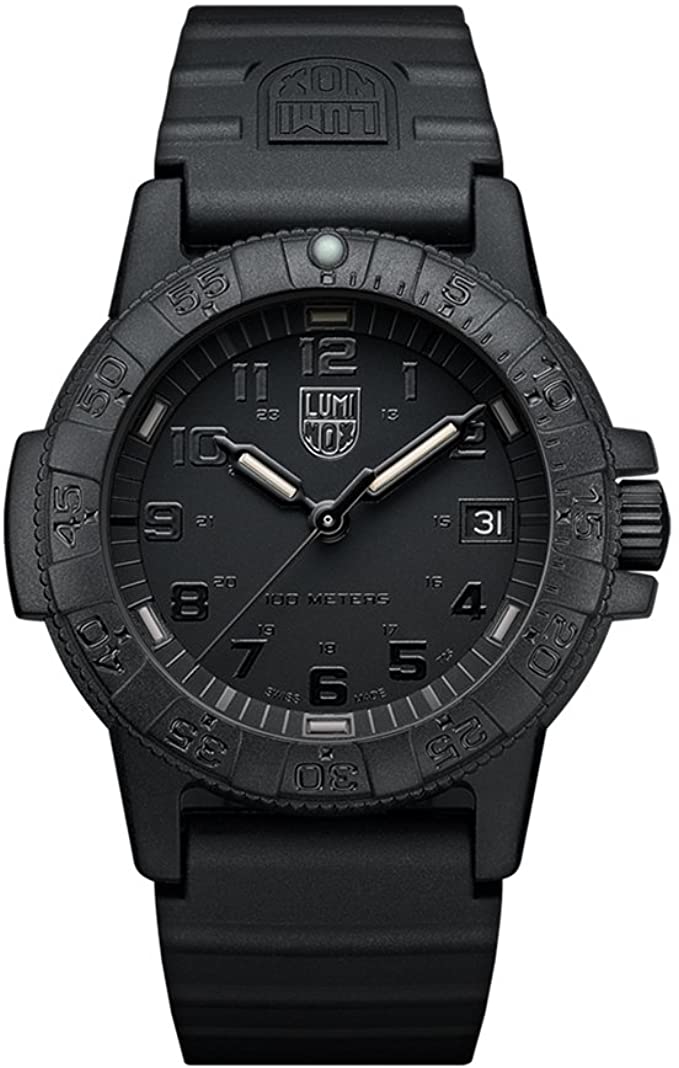 Luminox Mens Watch 39 mm Medium Navy Seal Black Out (XS.0301.BO / 0300 Series)