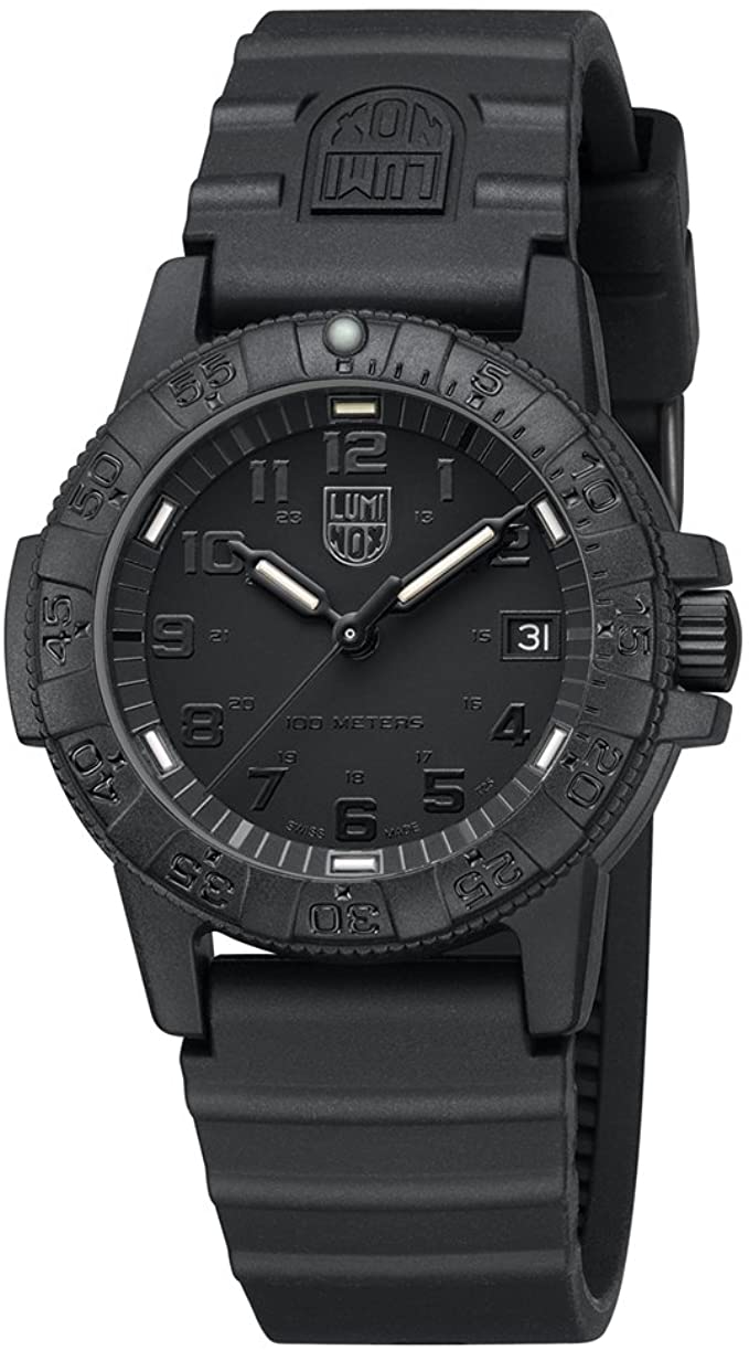 Luminox Mens Watch 39 mm Medium Navy Seal Black Out (XS.0301.BO / 0300 Series)