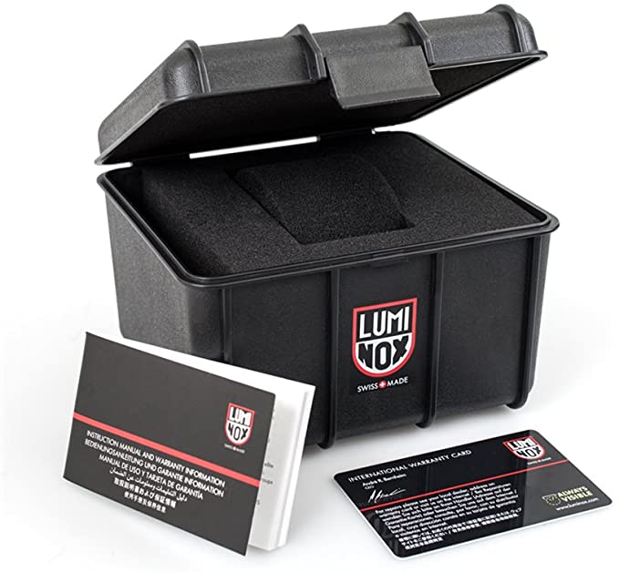 Luminox Mens Watch 39 mm Medium Navy Seal Black Out (XS.0301.BO / 0300 Series)