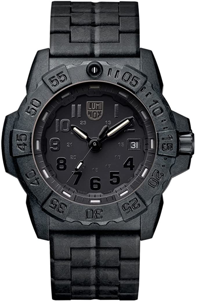 Luminox Navy Seal Mens Watch Black Out (XS.3502.BO / 3500 Series)