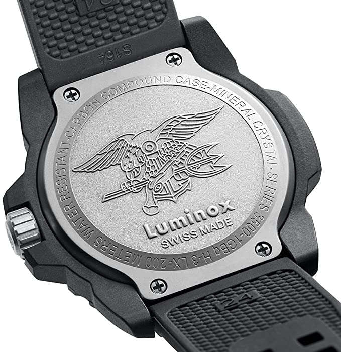 Luminox Navy Seal Mens Watch Black Out (XS.3502.BO / 3500 Series)