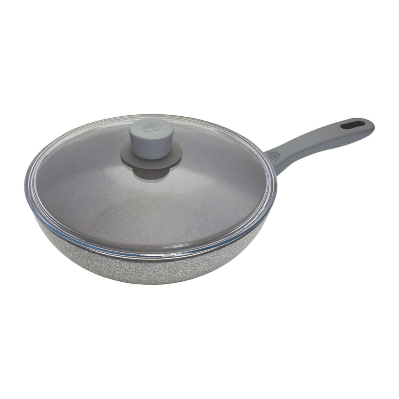 Ballarini Parma Plus 11-inch Aluminum Nonstick Stir Fry Pan with Lid