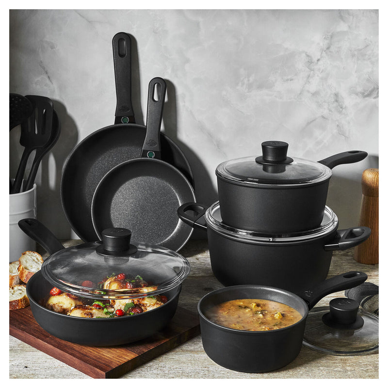 Ballarini Avola 10-Pcs Aluminum Nonstick Cookware Set