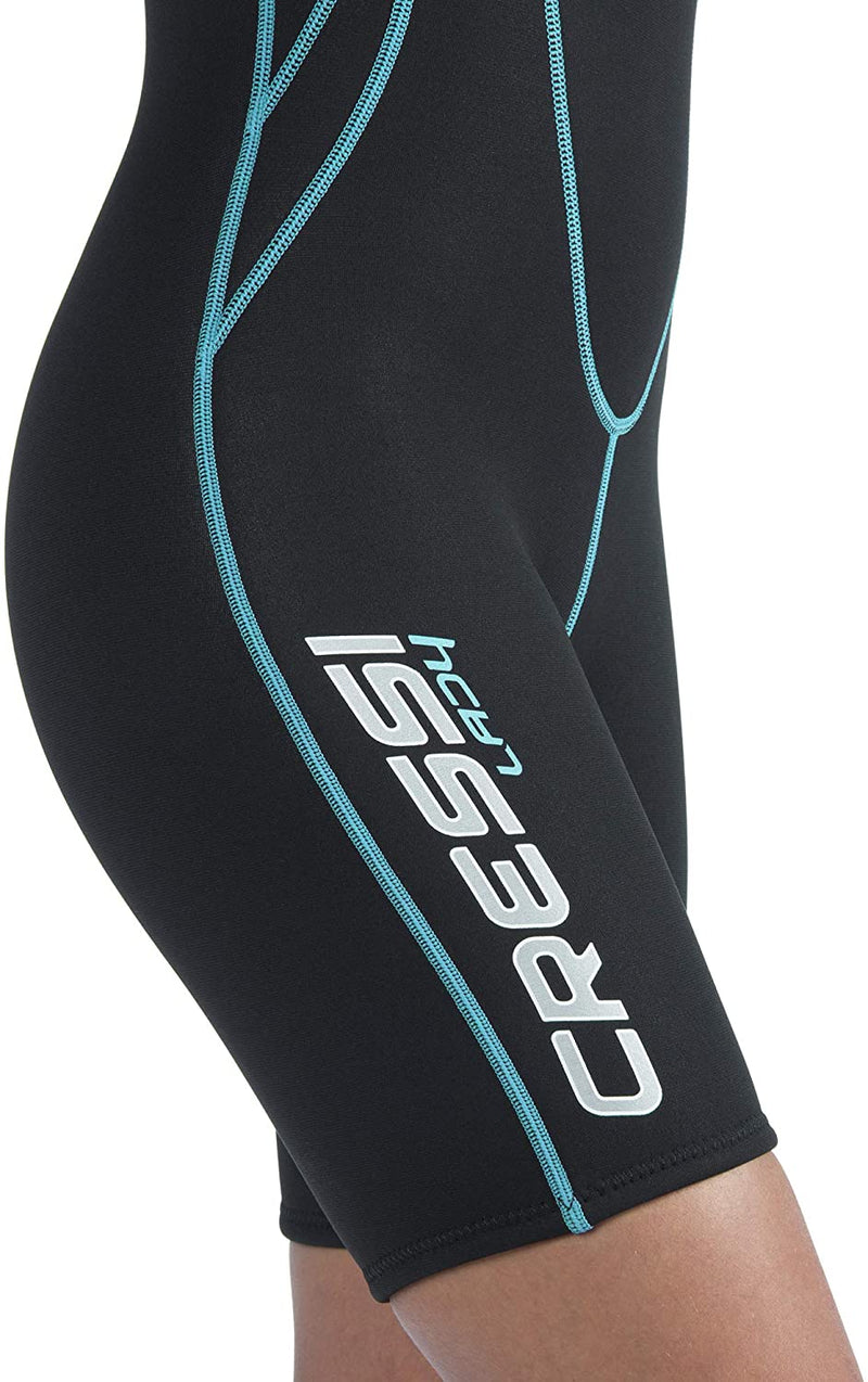 Cressi Shorty Ladies' Wetsuit for Water Activities | Tortuga 2.5mm Premium Neoprene