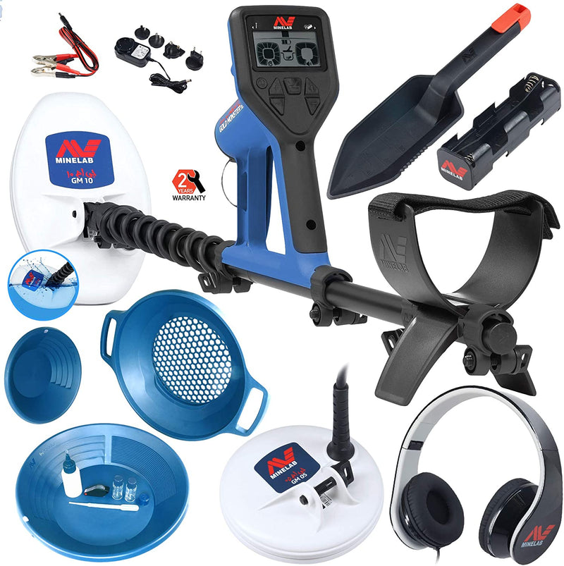 MINELAB Gold Monster 1000 Detector Bundle w/PRO Gold Gold Panning Kit