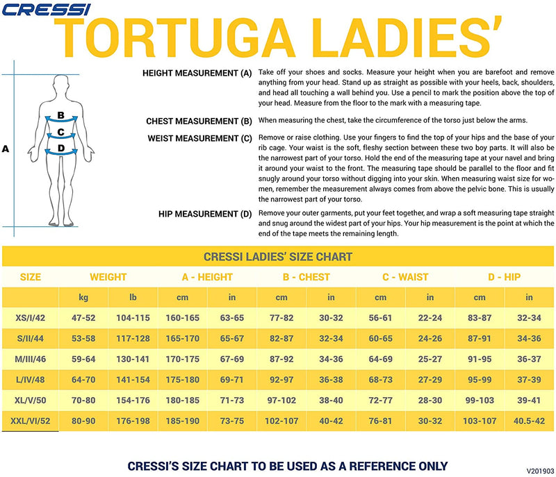 Cressi Shorty Ladies' Wetsuit for Water Activities | Tortuga 2.5mm Premium Neoprene