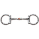Myler Western Dee with Sweet Iron Comfort Snaffle with Copper Roller - 5"