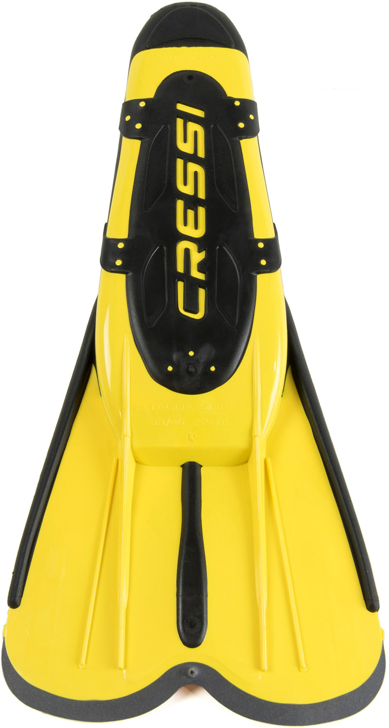 Cressi Adult Short Light Swim Fins with Self-Adjustable Comfortable Full Foot Pocket - Perfect for Traveling - Agua Short: Made in Italy