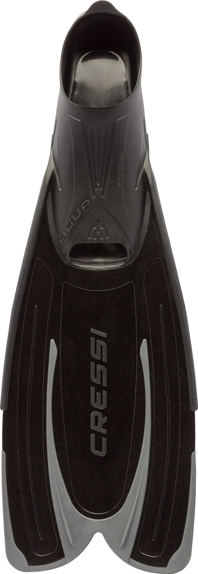 Cressi Adult Snorkeling Fins with Adjustable Comfort Foot Pocket | Perfect for traveling | Water: Made in Italy