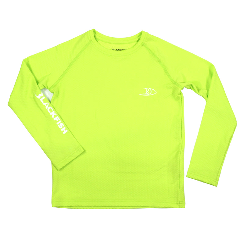 BLACKFISH CoolTech UPF Guide Long Sleeve Shirt, Splash Logo