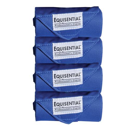 Equisential by Professionals Choice Equine Standing Bandage Wrap Value Pack - Set of 4 (Universal Size)