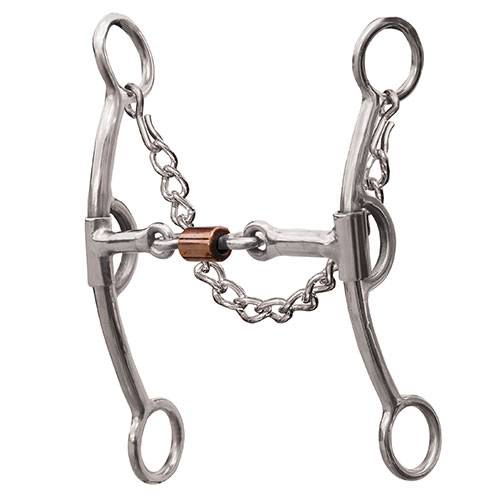 Professionals Choice Bit Barrel Derby Smooth Silver