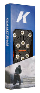 Korkers OmniTrax 3.0 Fishing Sole - Triple Threat with Carbide Spikes - Black/Orange