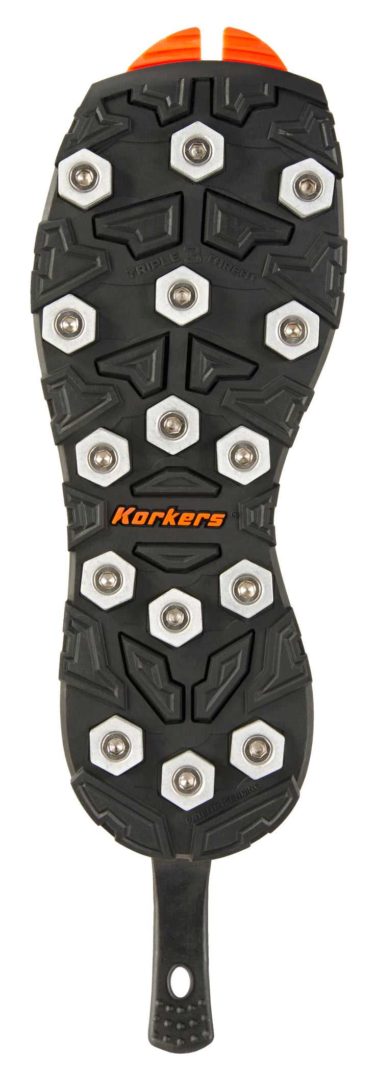 Korkers OmniTrax v3.0 Interchangeable Sole - Triple Threat Aluminum Hex Disc