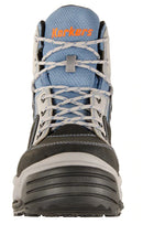 Korkers Women's Buckskin Mary with Felt & Kling-On Soles, Sharkskin/Riverside