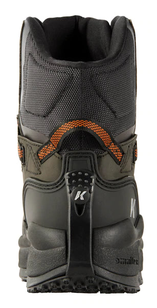 Korkers Men's on & Studded Kling-on Soles Boots, Brown Olive/Rust