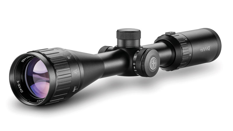 Hawke Vantage IR Riflescope 3-9X40 AO, 1", Mil Dot (Etched)