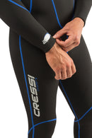 Cressi Full Diving Snorkeling Men's Wetsuit 2.5mm in Premium High Stretch Neoprene - Maya