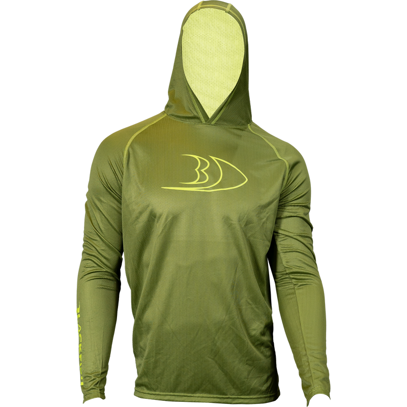 BLACKFISH CoolTech UPF Guide Hoodie, Profile Logo