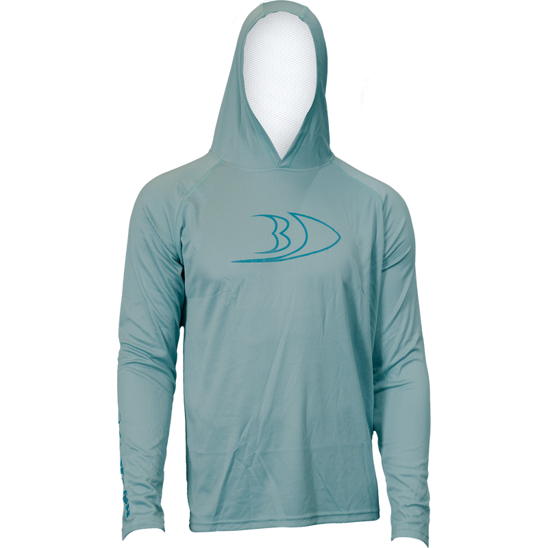 BLACKFISH CoolTech UPF Guide Hoodie, Profile Logo