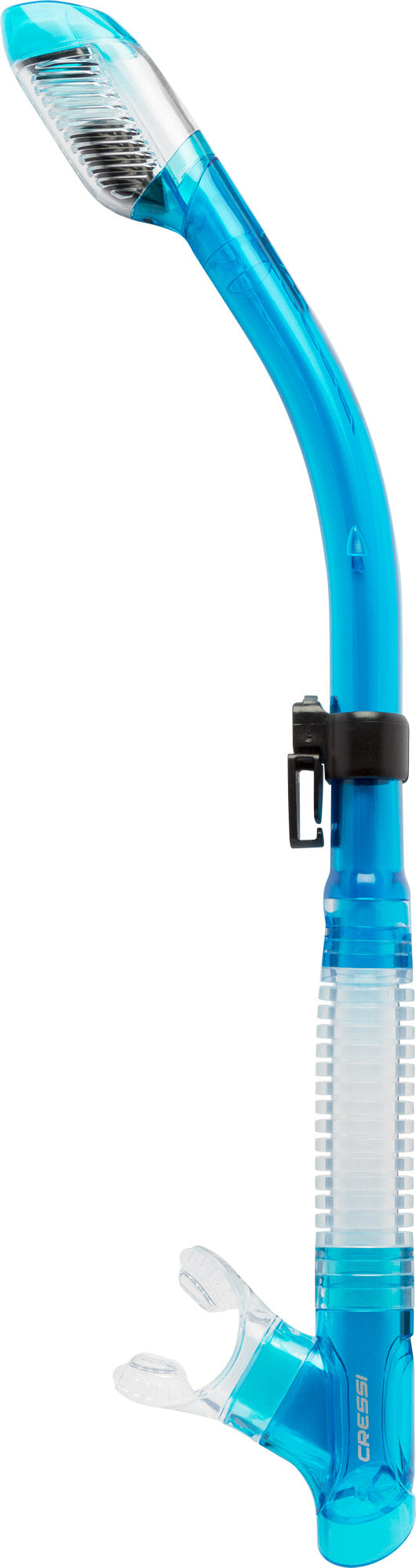 Cressi Adult Dry-Top Snorkel, Snorkeling Without Worry About Water - Tao Dry: Designed in Italy