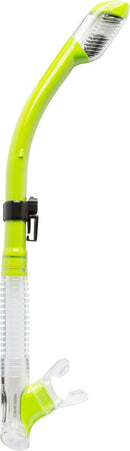 Cressi Adult Dry-Top Snorkel, Snorkeling Without Worry About Water - Tao Dry: Designed in Italy