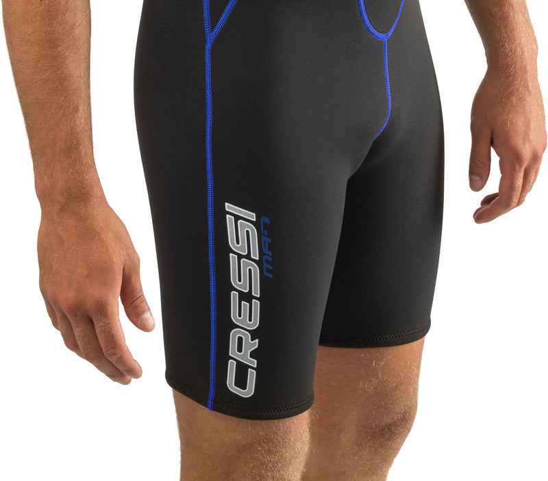 Cressi Shorty Men's Wetsuit for Water Activities - Tortuga 2.5mm Premium Neoprene