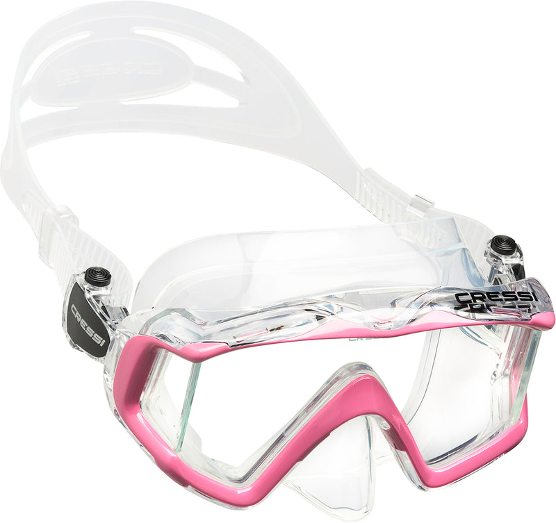 Cressi Large Wide View Mask for Scuba Diving & Snorkeling | Pano 3: designed in Italy