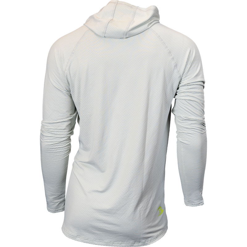 BLACKFISH CoolTech UPF Angler Sun Hoodie, Fin Logo
