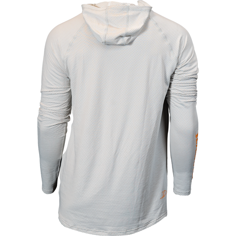 BLACKFISH CoolTech UPF Angler Sun Hoodie, Profile Logo
