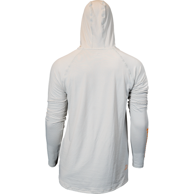 BLACKFISH CoolTech UPF Angler Sun Hoodie, Profile Logo