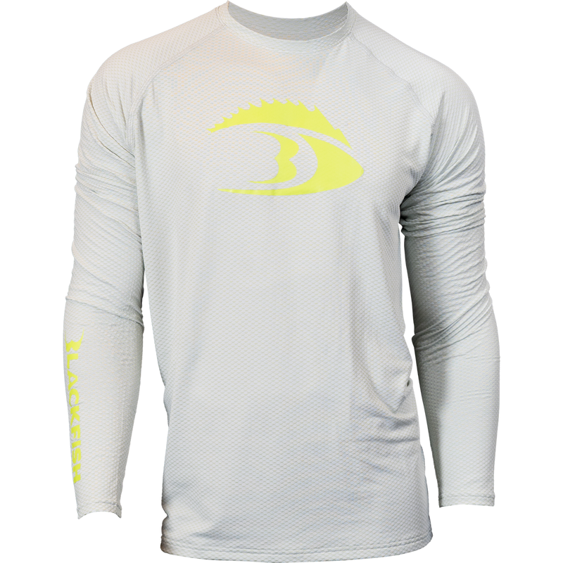 BLACKFISH CoolTech UPF Angler Long Sleeve Shirt - Fin Logo